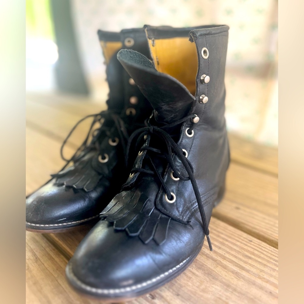Vintage Laredo leather boots size 6.5